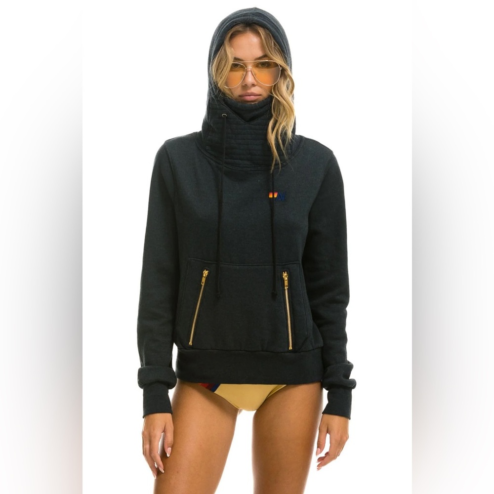 NINJA PULLOVER HOODIE - CHARCOAL - MEDIUM